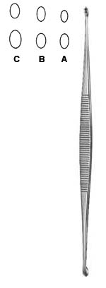 Bone Curette, double-ended